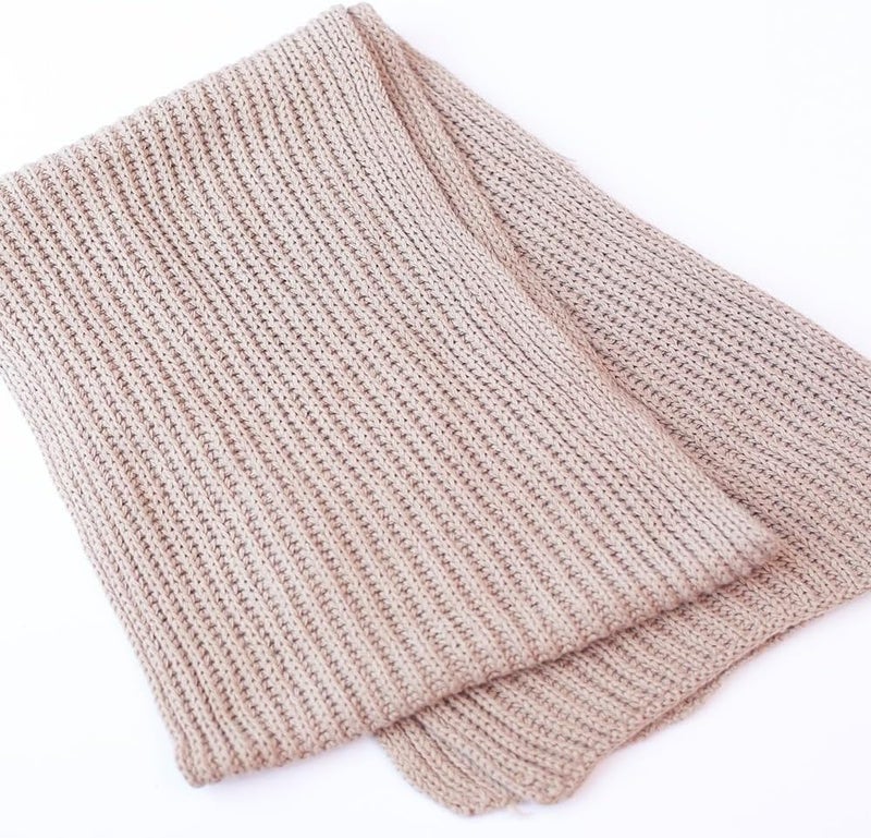 Ruby&Tang Kids Scarf Winter Warm Soft Knit Cotton Toddler Classic Scarves For Boys Girls 1-6Years - Image 3